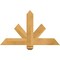 Ekena Millwork Kennewick Rough Sawn Timber Gable Bracket, Western Red Cedar, 36"W x 21"H x 2"D x 4"F, 14/12 Pitch GBW036X21X0204KEN00RWR - alternate 1